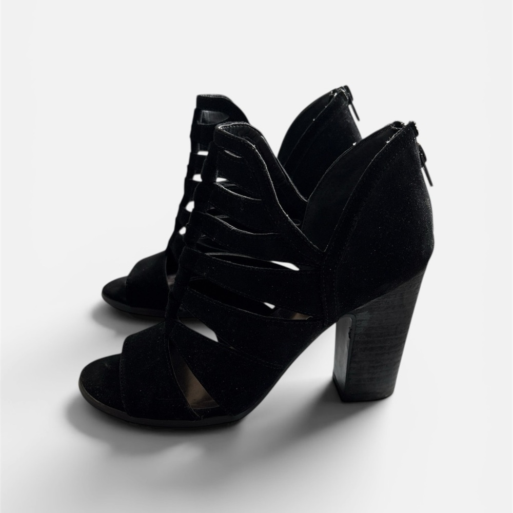 Carlos by Carlos Santana Elegant Black Women's Heeled Sandals